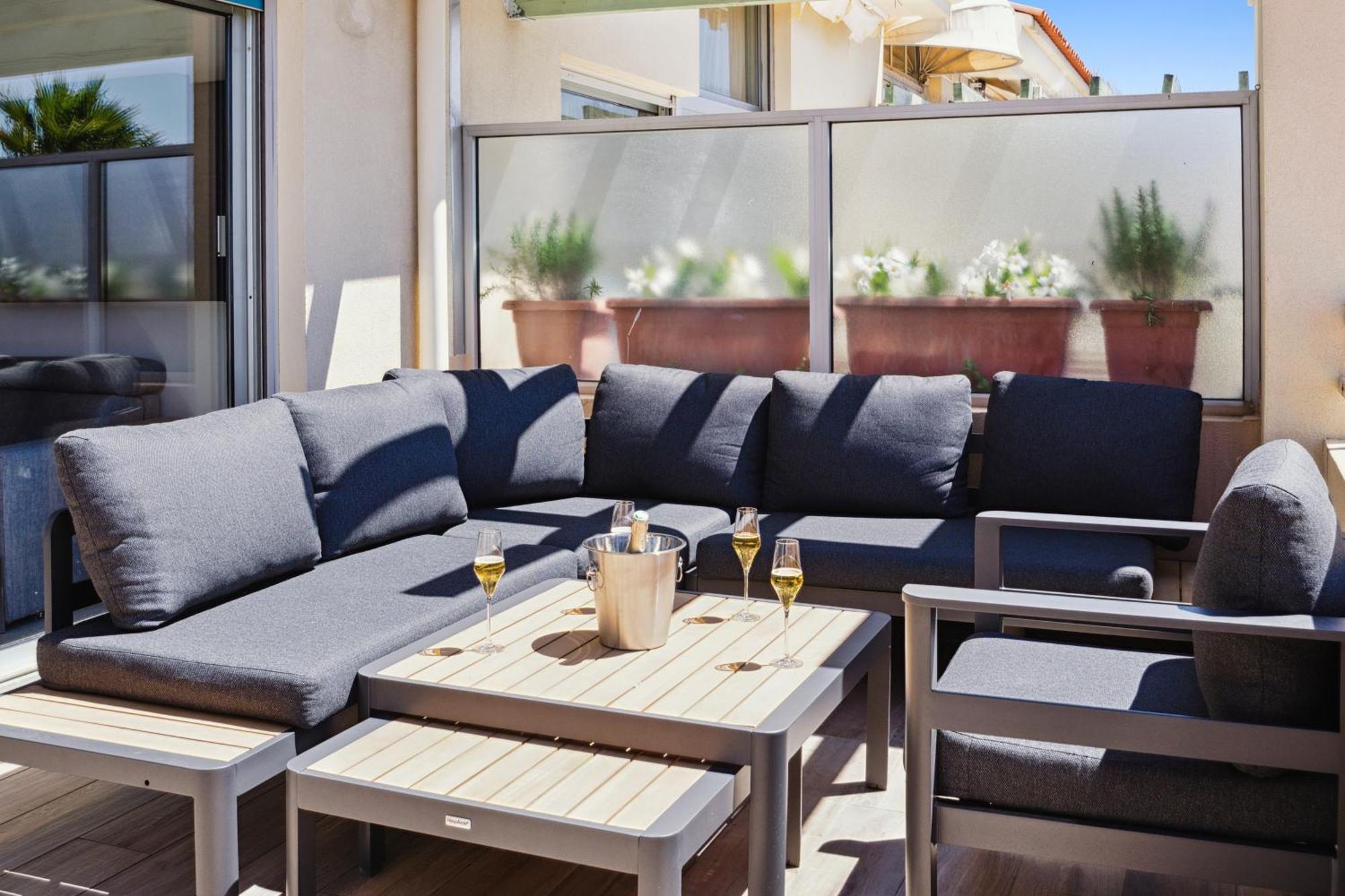 Duplex Villa Les Pins 89M2 Et Terrasse 30M2 Antibes Kültér fotó
